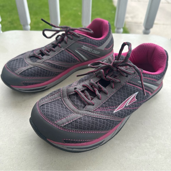 ALTRA WOMENS PROVISIONESS RUNNING SHOES A22341 CHARCOAL/MAGENTA US Sz 10 - Picture 1 of 10